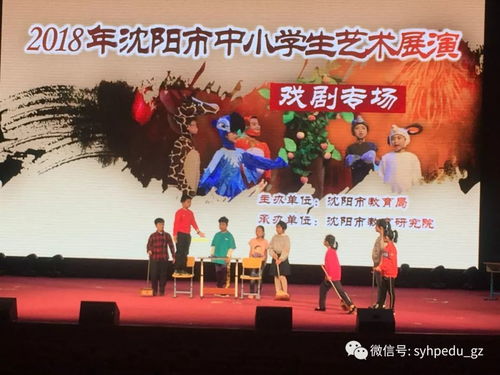 和平区代表队在2018年沈阳市中小学生艺术展演 戏剧专场 中喜获佳绩